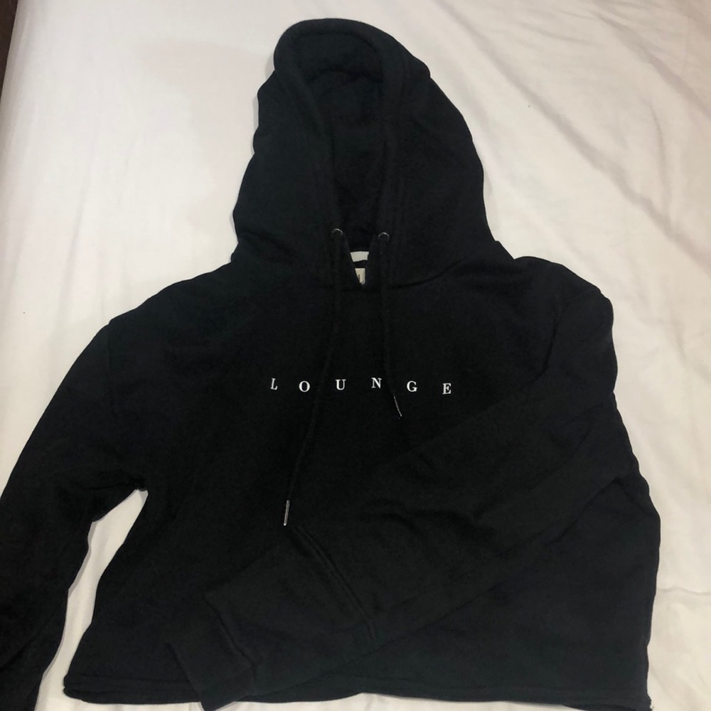 Lounge Cropped Hoodie